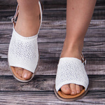 Sandały damskie T.Sokolski L22-459 WHT białe