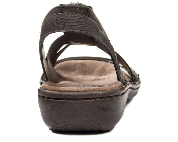 Sandały damskie Rieker 608G9-45 GREY