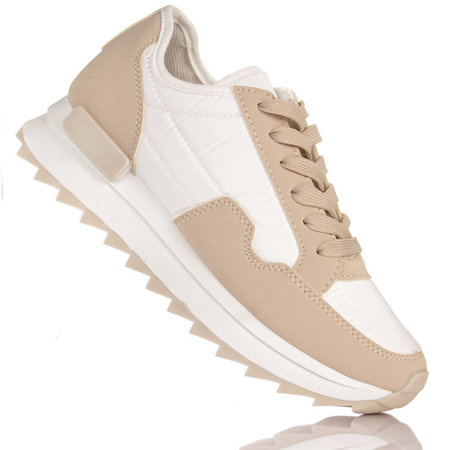 Półbuty damskie Potocki 16021 beżowe