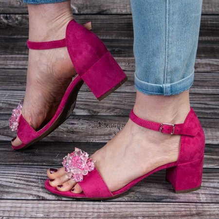 Sandały damskie Filippo DS4487/23 FH fuxia