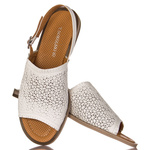 Sandały damskie T.Sokolski L22-459 WHT białe