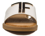 Klapki Filippo DK2103/21 WH białe 