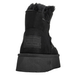 Śniegowce damskie mukluki Big Star SS274116 czarne ciepłe z futerkiem