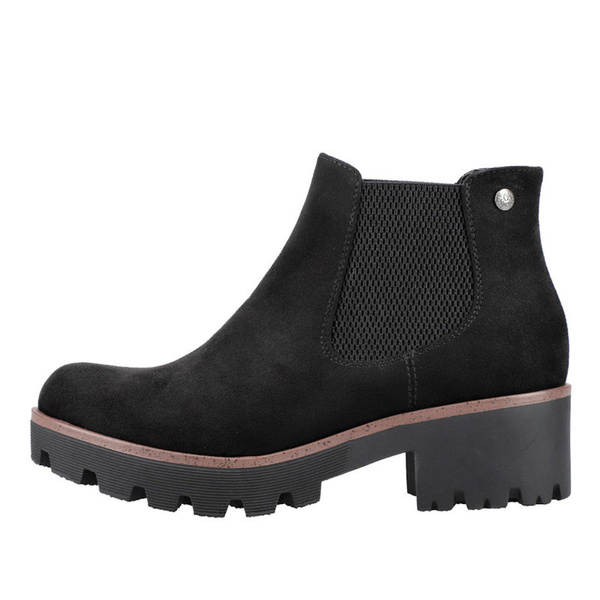Botki damskie Rieker 99284-00 black 