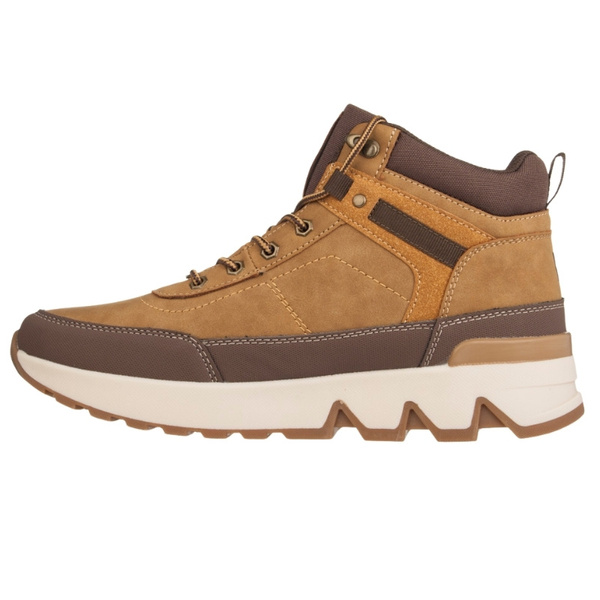 Trapery męskie Big Star SS174251 camel ciepłe trekkingi zimowe