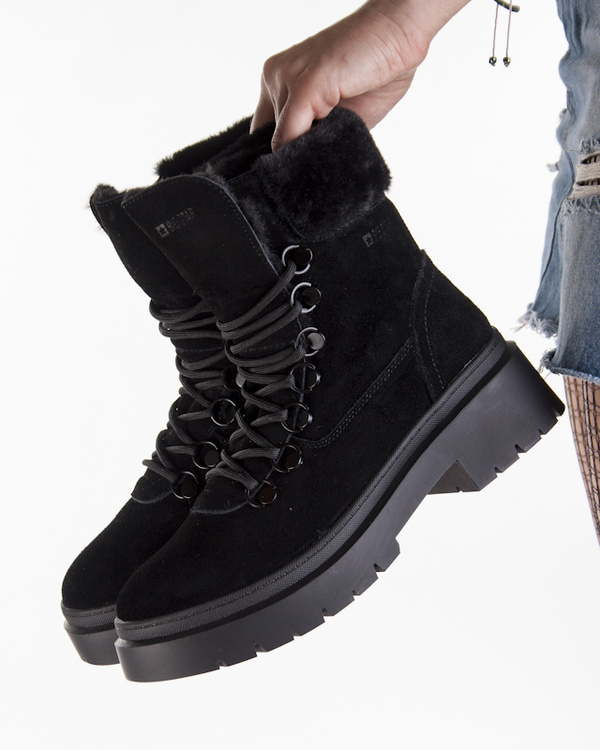 Trzewiki damskie Big Star OO274228 czarne 