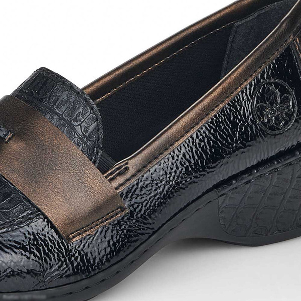 Półbuty damskie Rieker 47171-00 black