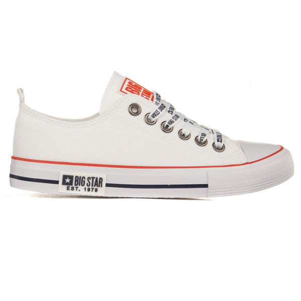Trampki damskie Big Star KK274101 białe 