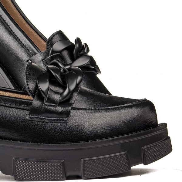 Mokasyny Filippo DP3221/22 BK BK czarne