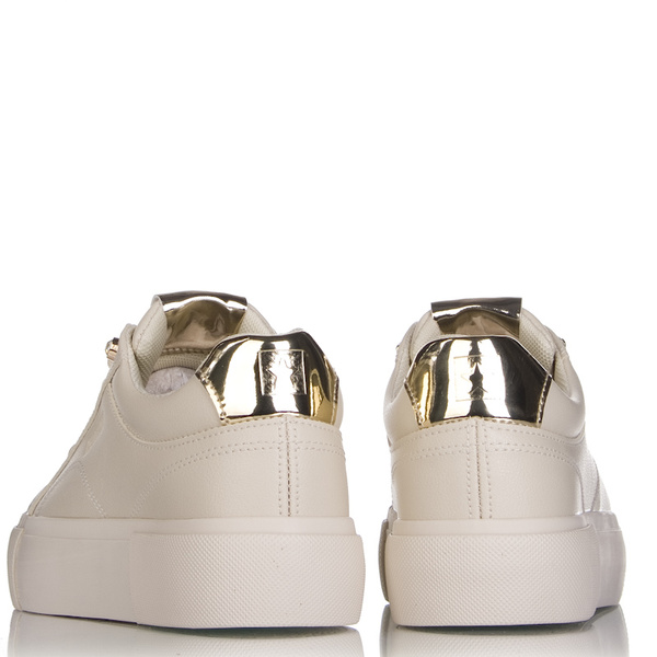 Tenisówki Big Star NN274210 beżowe sneakersy licowe sportowe