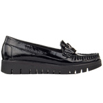 Mokasyny Lemar 10134 naplak czarny + cn