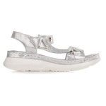 Sandały damskie Contes 555 biały zmija