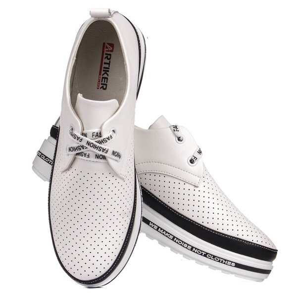 Sneakersy damskie Artiker 50C1554 białe