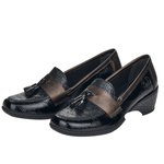 Półbuty damskie Rieker 47171-00 black