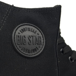 Wysokie Trampki Big Star T274033 czarne