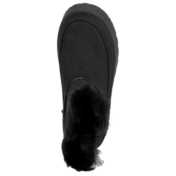 Śniegowce damskie mukluki Big Star SS274116 czarne ciepłe z futerkiem