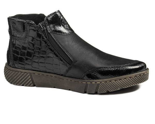Botki Rieker 52982-00 black czarny
