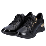 Półbuty damskie Rieker N4330-00 black