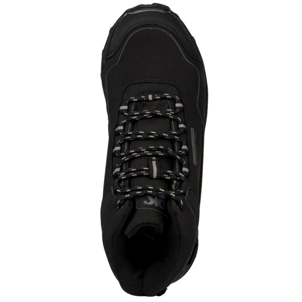 Zimowe buty trekkingowe DK 1029-P SAURON czarne wysokie ocieplone polarem