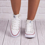 Wysokie Trampki Big Star DD274332 białe 