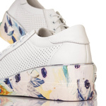Sneakersy ażurowe Artiker 52C2153 biały