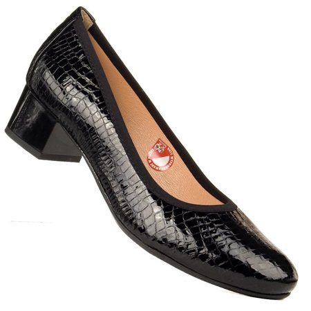 Czółenka Bioeco Arka 5154 2035+2035 czarny