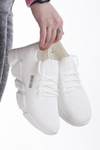 Białe sneakersy sportowe tekstylne Big Star JJ274268 white 