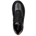 Czarne Sneakersy damskie Maciejka P7239-01 czarne skórzane sportowe