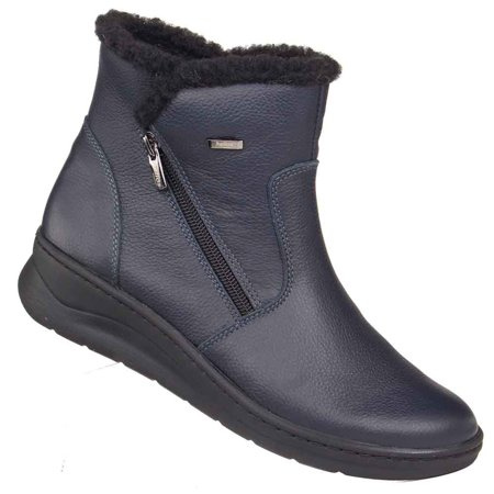 Botki damskie Helios 514S Granat