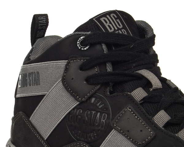 Trekking męski Big Star II174094 black czarne 