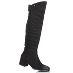 Kozaki skarpetkowe damskie T.Sokolski HX Z24-142 czarne zamszowe stretch