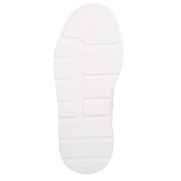 Białe sneakersy na platformie damskie skórzane Filippo DP7285/25 WH
