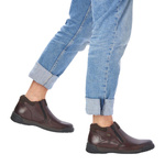 Botki męskie zimowe Rieker B0392-25 brown