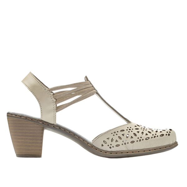 Sandały damskie Rieker 40969-80 white 