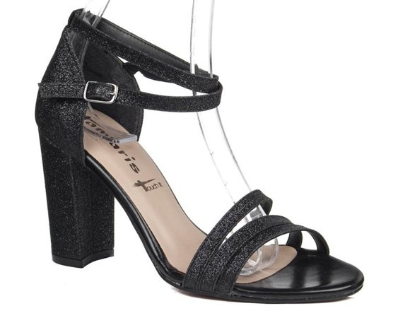 Sandały Tamaris 1-28393-37 043 BLACK GLAM