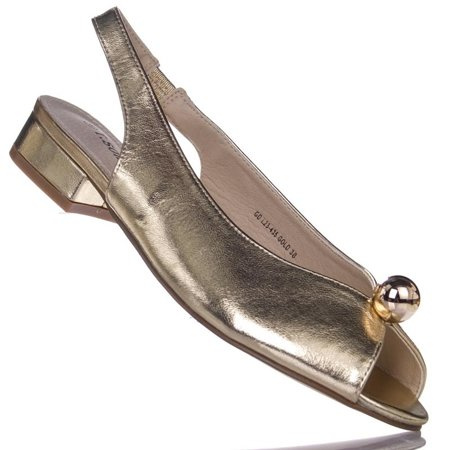 Sandałki damskie T.Sokolski L23-435 złote