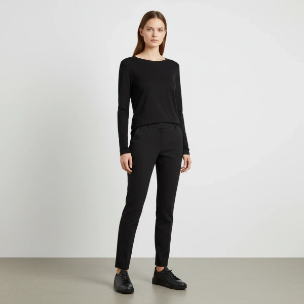 Półbuty damskie skórzane T. SOKOLSKI AMI W26-151 BLK czarne