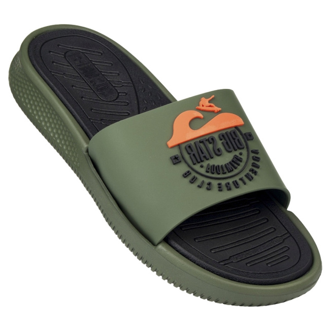 Męskie klapki basenowe sportowe Big Star RR174A008 lekkie zielone