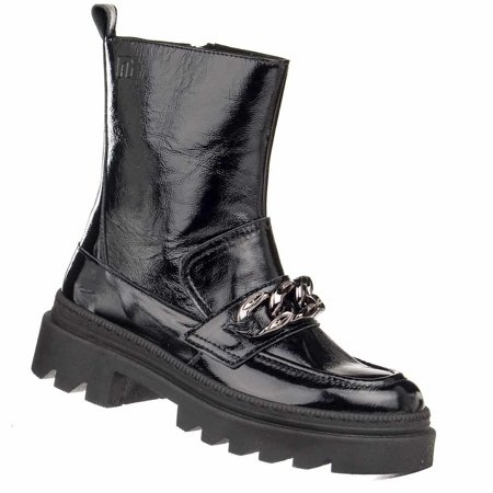 Botki damskie Nessi 22359 czarny 711