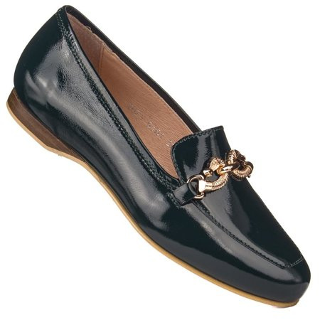 Półbuty Simen 5161A N. Zielony