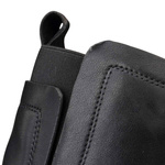 Czarne eleganckie botki damskie Filippo DBT7200/25 BK skórzane ocieplone