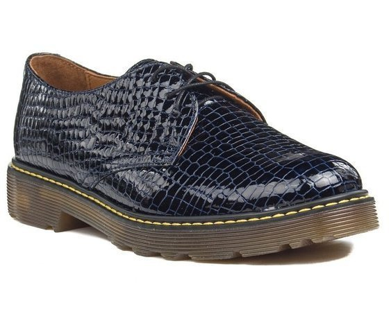 Półbuty Góral 1515 lizard granat