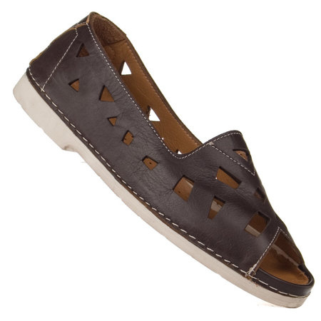 Ażurowe półbuty T. Sokolski KY L21-555 brown