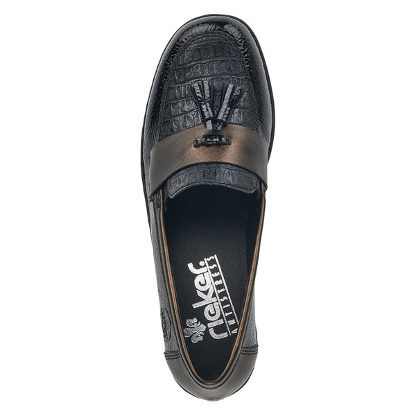 Półbuty damskie Rieker 47171-00 black