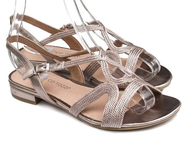 Sandały Marco Tozzi 2-28185-26 592 metallic