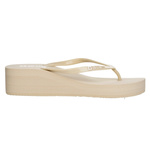 Piankowe Japonki damskie Big Star RR274A551 beżowe lekkie na lato