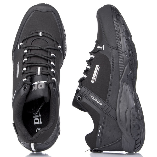 Niskie buty trekkingowe męskie DK 1096 PREDATOR low czarne