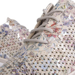 Ażurowe półbuty na koturnie T. Sokolski AMI W26-150 FL BE skórzane