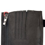 Czarne kozaki damskie Simen 1972A S04 skórzane ciepłe WEŁNA