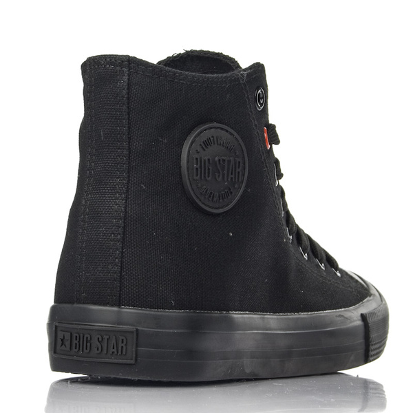 Wysokie Trampki Big Star T274033 czarne